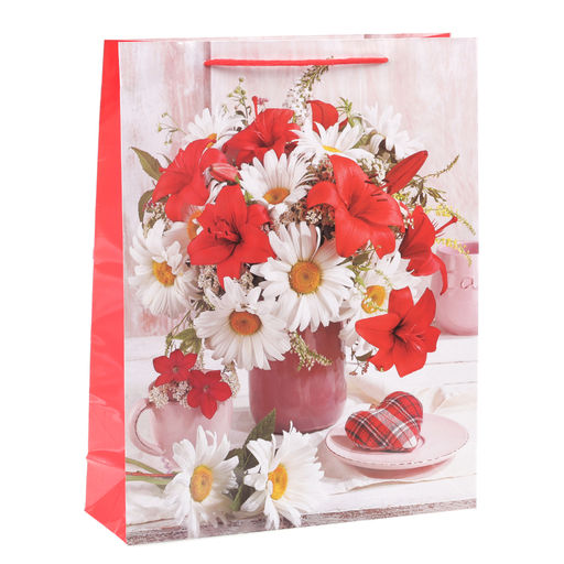 Цена за 12 шт. Пакет подарочный 32x40x10см / 459L /уп 12/840/ микс - Галеонтрейд фото 5