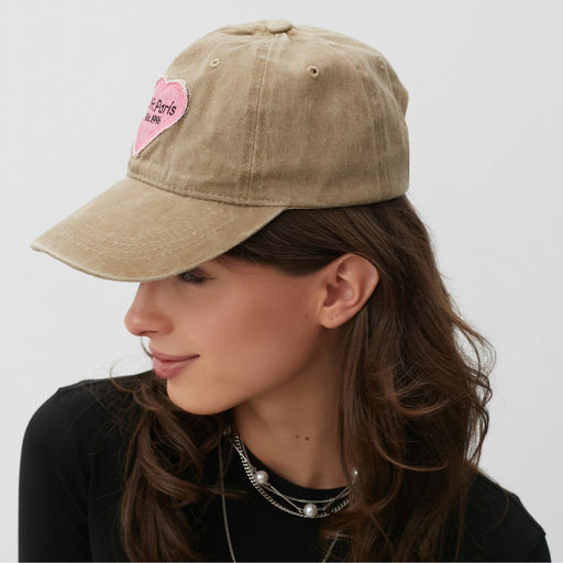 Кепка женская MINAKU «Ofr.Paris», бежевая, размер 54-56