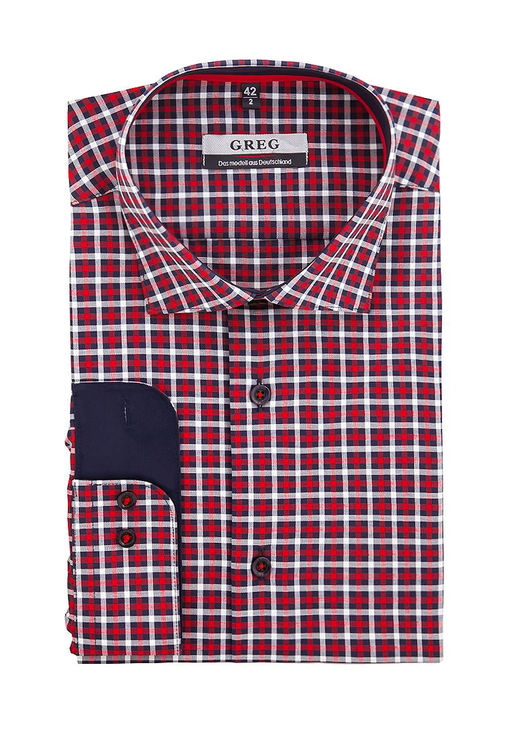 Сорочка мужская длинный рукав GREG 265/139/238/Z/1  фото 7