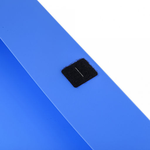 Папка-органайзер (короб) Архивная А4 23,4х31,7х3,5см, пластик, на липучке, цвет голубой (Китай) - Домашняя Мода фото 8