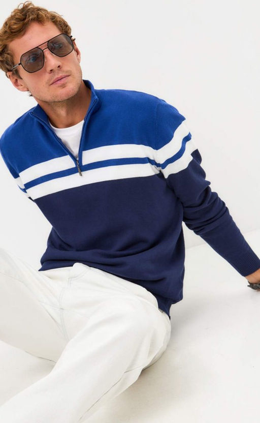 Джемпер P421-1562 d.blue - Primm фото 2