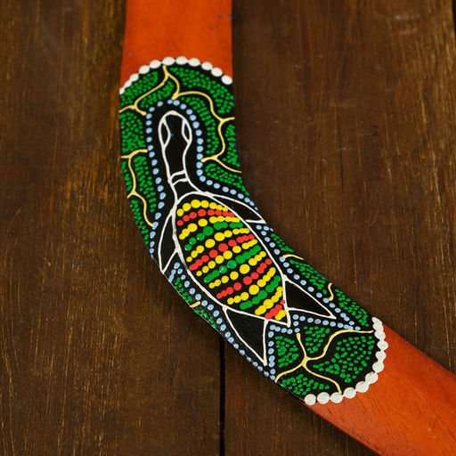 Сувенир бумеранг «Цветной узор», 40×6×0.7 см