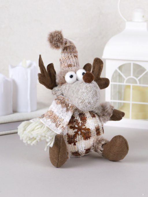 Новогоднее украшение Олень / D-BJ123 /уп 150/ - ГалеонТрейд фото 3