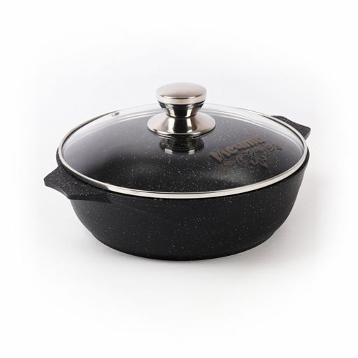 Жаровня 2.4л АП Гранит black арт.32802 /Мечта/
