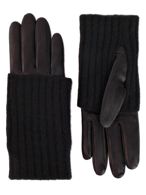 Перчатки женские ш+каш. IS01331 black - Eleganzza фото 11