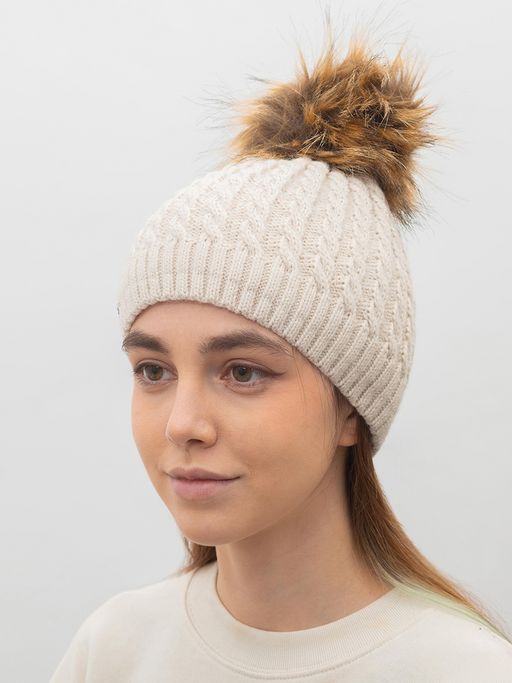 Шапка HERMAN арт. LOUISE 041 (бежевый)