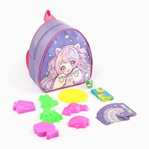 Рюкзак детский с набором для игры в песочнице Девочка - NAZAMOK KIDS фото 4