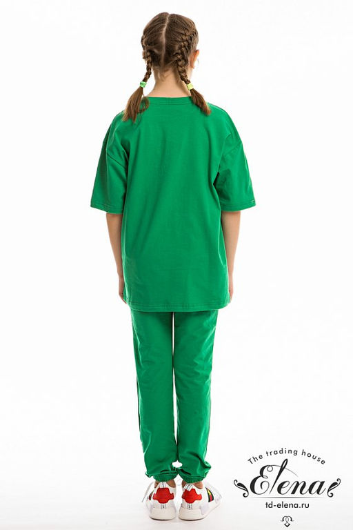 Костюм М222073Па Зеленый - Елена фото 3