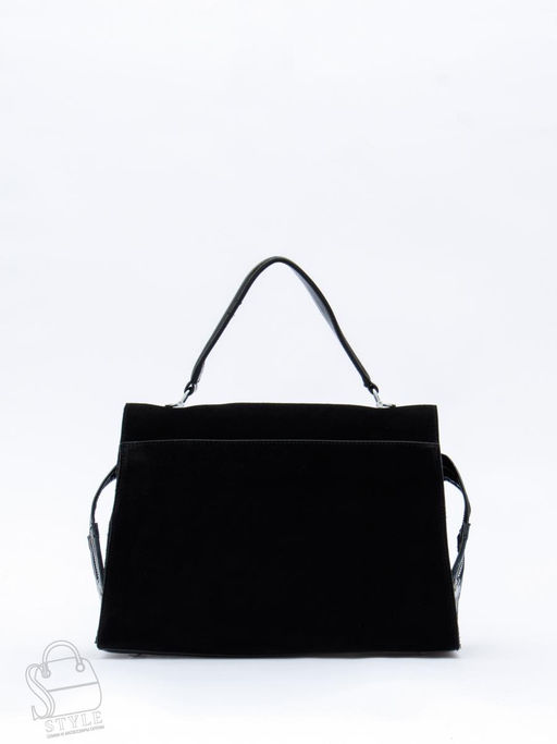 Сумка женская кожаная 9675MSS black Velina Fabbiano-Safenta в Новосибирске