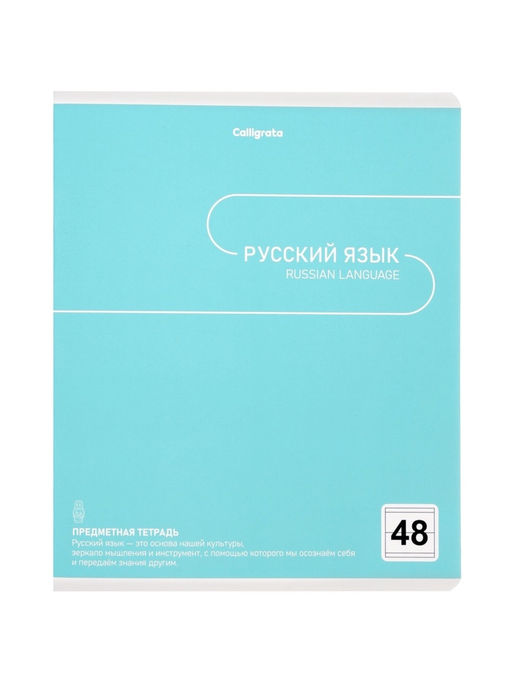Комплект 12 предметных тетрадей 48 листов, справочная информация, 60 г, Пастель