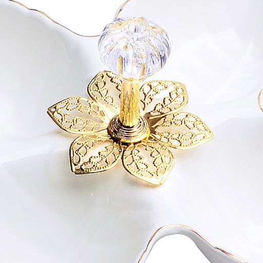 60040 Менажница фарфор 4секц 19,5х19,5х4,5 LR(х24) - Mayer&boch фото 2