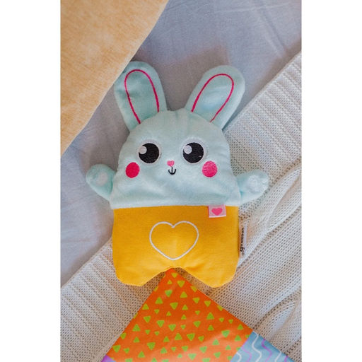 Игрушка грелка от колик «Заяц», вишнёвые косточки