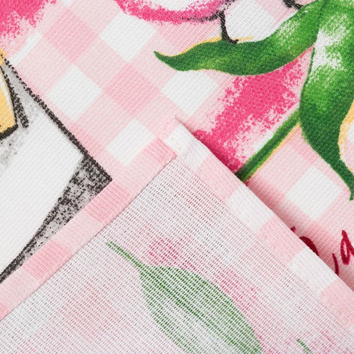 Цена за 2 шт. Кухонное полотенце Доляна. Самой заботливой, 35?60 см, 100% хлопок, 160 г/м?