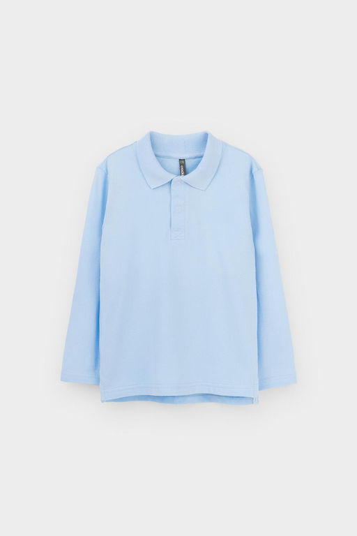 К 302109-1/небесный джемпер-поло дет - Crockid фото 2