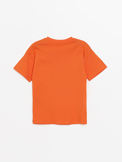 Bisiklet Yaka K?sa Kollu Bask?l? Erkek Bebek Ti??rt - Waikiki фото 2