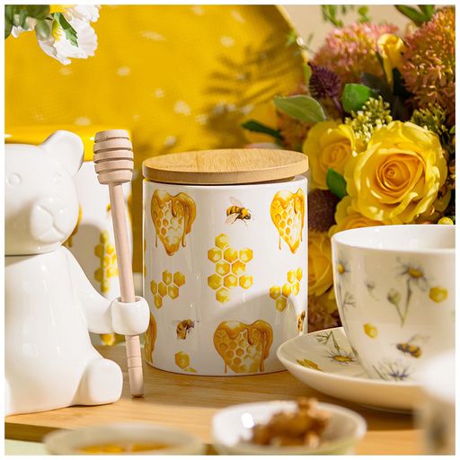 БАНКА С ДЕР.КРЫШКОЙ LEFARD HONEY BEE 360 МЛ фото 6