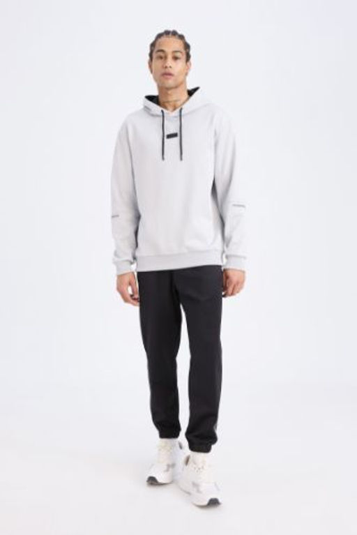 DeFactoFit Standart Fit Sporcu Jogger Esofman Alt? Cepli Beli Pacas? Lastikli
