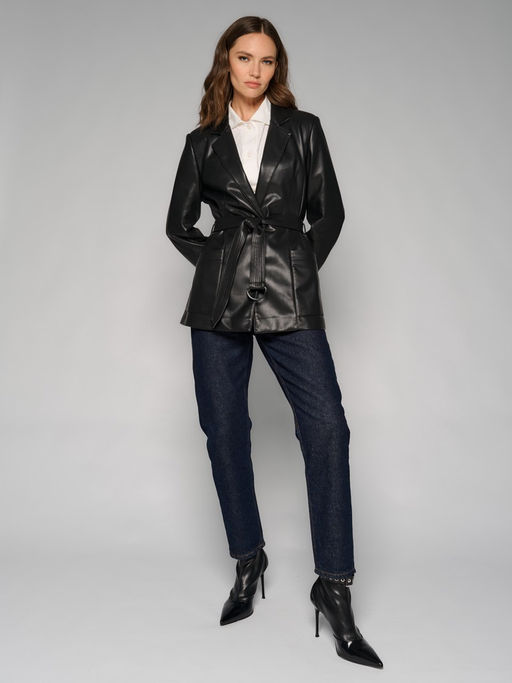 Пиджак женский 12411-34010 black - Eleganzza фото 3