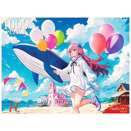 Пазлы 1000 "Праздник на берегу"