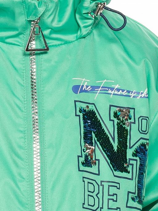 PELICAN, плащ для девочек, Зеленый  фото 8