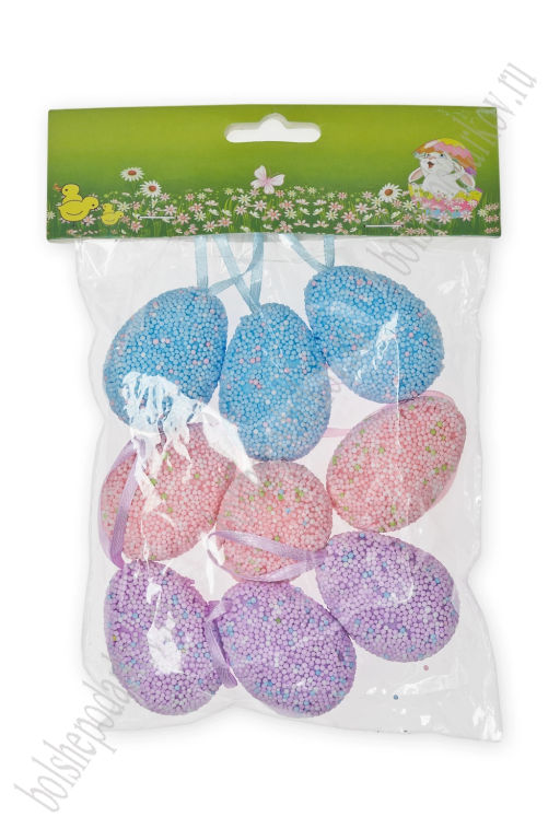Пасхальный декор Яйца 5 см (9 шт) SF-7862, №4 - Больше подарков фото 2