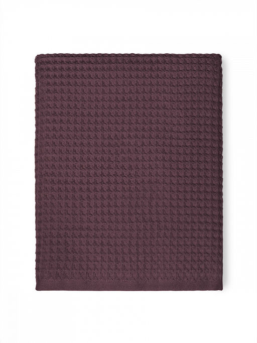 Полотенце для тела 90x150 марсала вафельное полотно