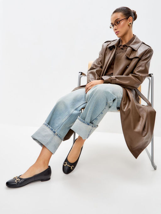 25503001004, Балетки женские, ARGO Натуральная кожа  фото 6