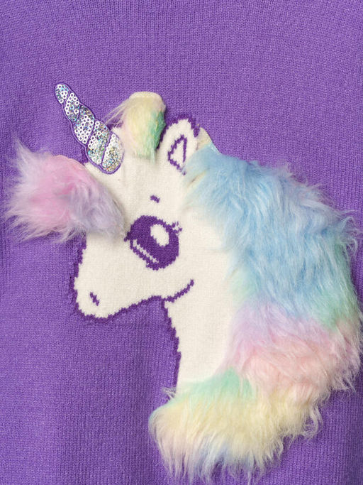 Свитер PlayToday Unicorn Kuromi мультиколор  фото 10