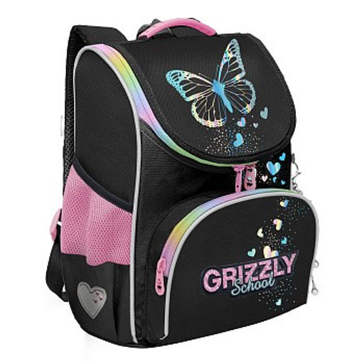 RAm-584-6 Рюкзак школьный с мешком - Grizzly фото 2