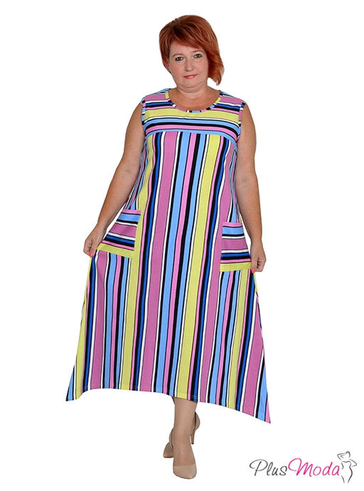 Платье Модель №1332 размеры 44-84 - Plusmoda фото 3