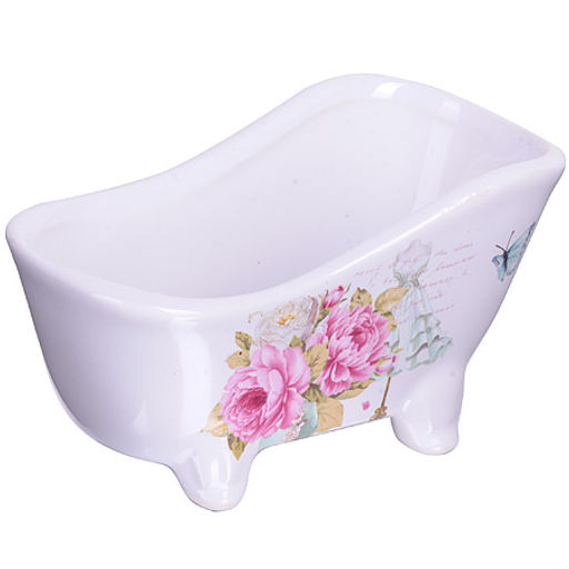 28921 Подставка д/губки 150мл Пионы LR (х72) - Mayer&boch фото 3