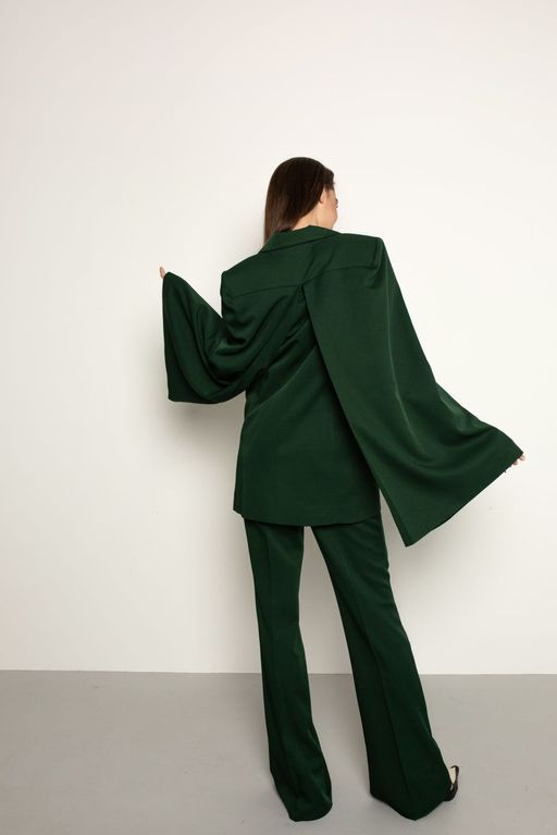 Костюм AURA 9116-164 изумруд  фото 4