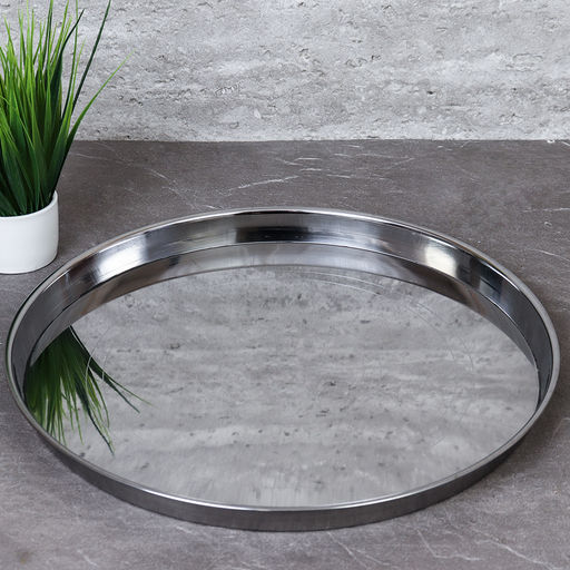 Блюдо 32 см металл /h=2/ B-32 /уп 100/ 0.352 - Галеонтрейд фото 3