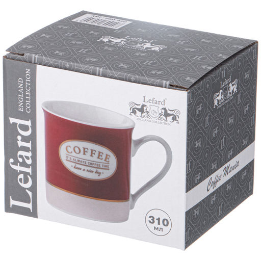 КРУЖКА LEFARD КОФЕМАНИЯ 310МЛ  фото 2