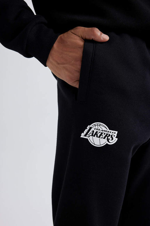 DeFactoFit Спортивные штаны для джоггеров стандартного кроя NBA Los Angeles Lakers  фото 8