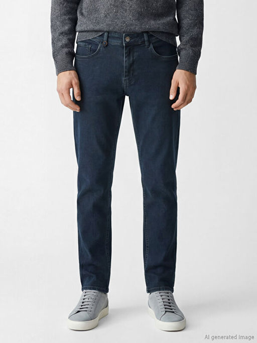 750 Slim Fit Erkek Jean Pantolon - Waikiki фото 2