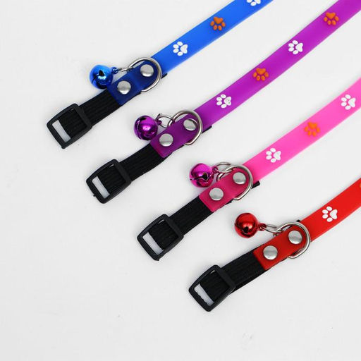 Ошейник кошачий с лапками, 29 х 1 см, микс цветов - Пижон фото 5