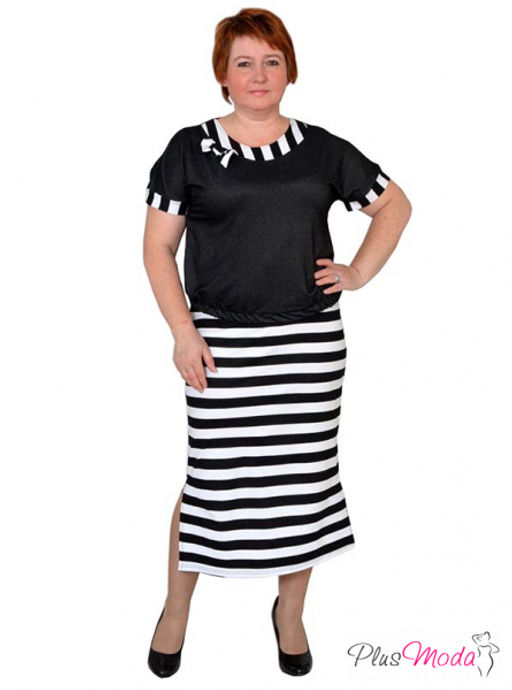 Туника Модель №298 размеры 44-80 - Plusmoda фото 7