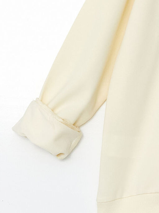 Bisiklet Yaka K?z ?ocuk Sweatshirt