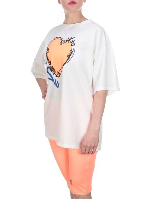 KD-866 ORANGE Костюм-двойка женский 7986 TREND