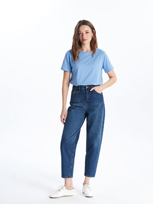 Bisiklet Yaka Kad?n Ti??rt