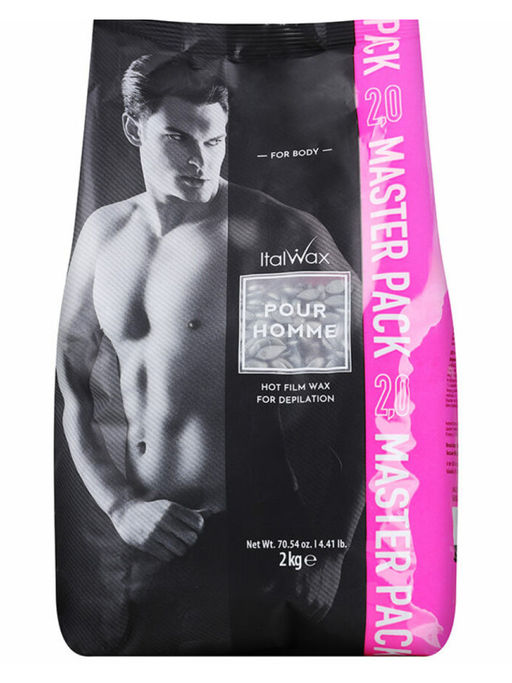 Ital Wax Line Воск горячий плёночный для депиляции в гранулах / Pour Homme Hot Film Wax For Depilation, 2 кг