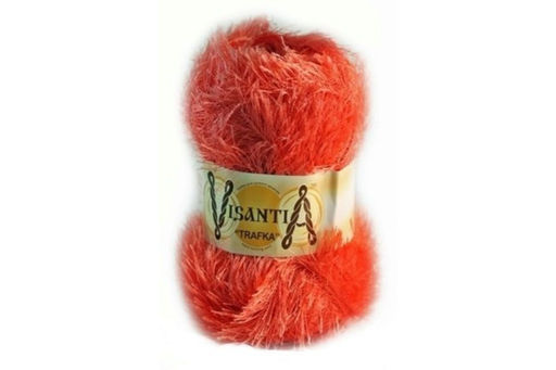 Травка однотонная (Trafka) пряжа Visantia 100%полиэстер 5х100г/150м  фото 33