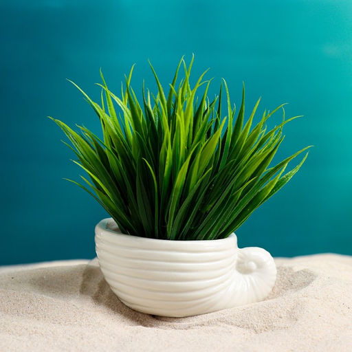 Набор фигурных кашпо для цветов Ракушки, керамика, 6 шт. - Take it easy фото 3