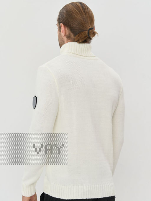 Свитер мужской 5232-12151. 118 молоко