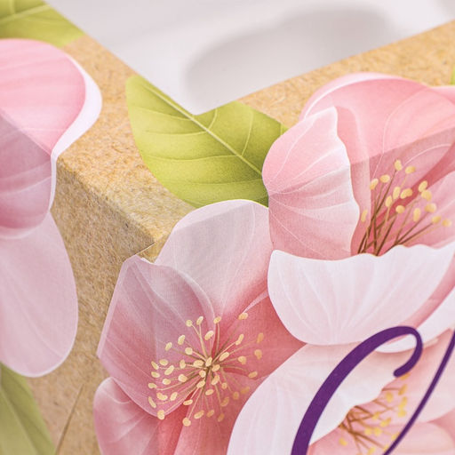 Коробка для 6 капкейков с окном «С 8 марта», 25×17×10 см