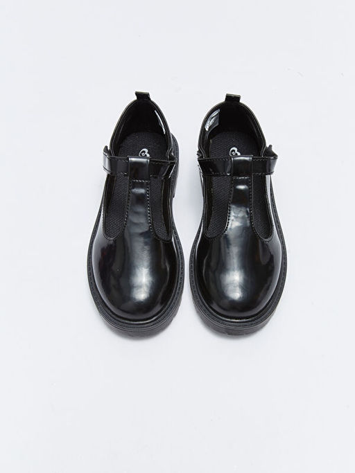 Deri G?r?n?ml? C?rt C?rtl? K?z ?ocuk Babet - Waikiki фото 3