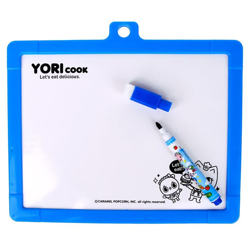 Доска для рисования магнитная двухсторонняя, под маркер и мел, губка, мел 3 шт., маркер, магниты 2 шт.