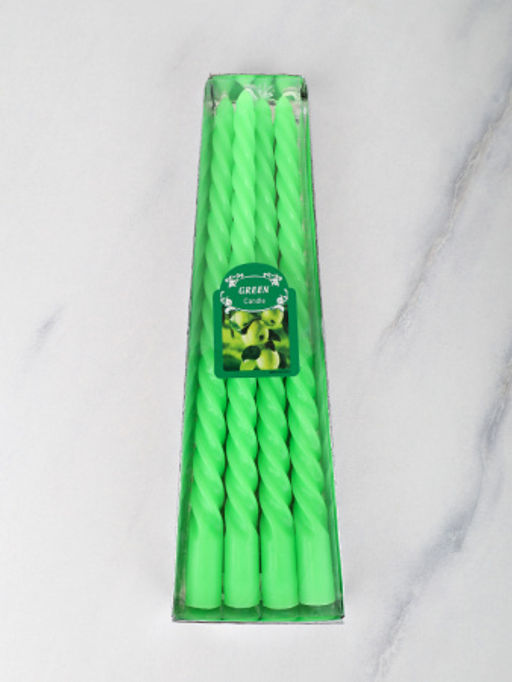 Свеча стержень 4 штуки 25 см арома / G-303 /уп 144/ яблоко - Галеонтрейд фото 4