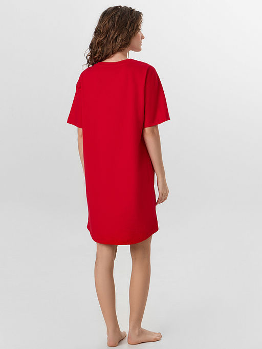 Сорочка ночная женская с новогодним принтом - Mark formelle фото 2